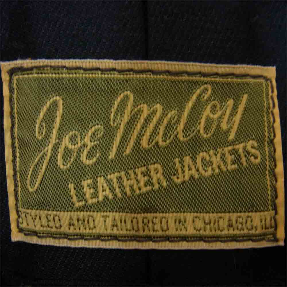 ジョーマッコイ 30s SPORTS JACKET COOPER ホースハイド スポーツ ジャケット クーパー ライダース ブラウン系 42【中古】
