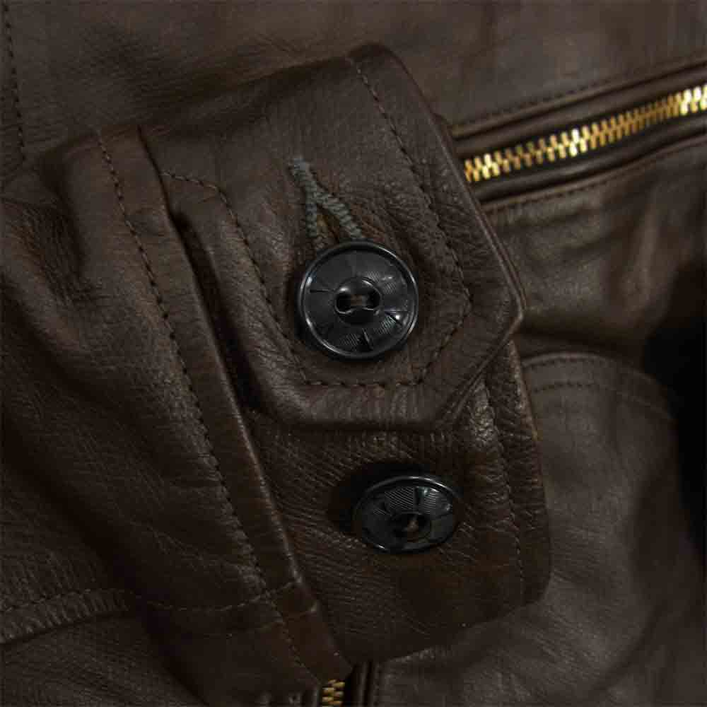 ジョーマッコイ 30s SPORTS JACKET COOPER ホースハイド スポーツ ジャケット クーパー ライダース ブラウン系 42【中古】