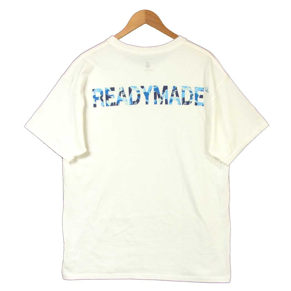 レディメイド 21SS エイプ A BATHING APE 3PC TEES 半袖 Tシャツ ホワイト系 L【新古品】【未使用】【中古】