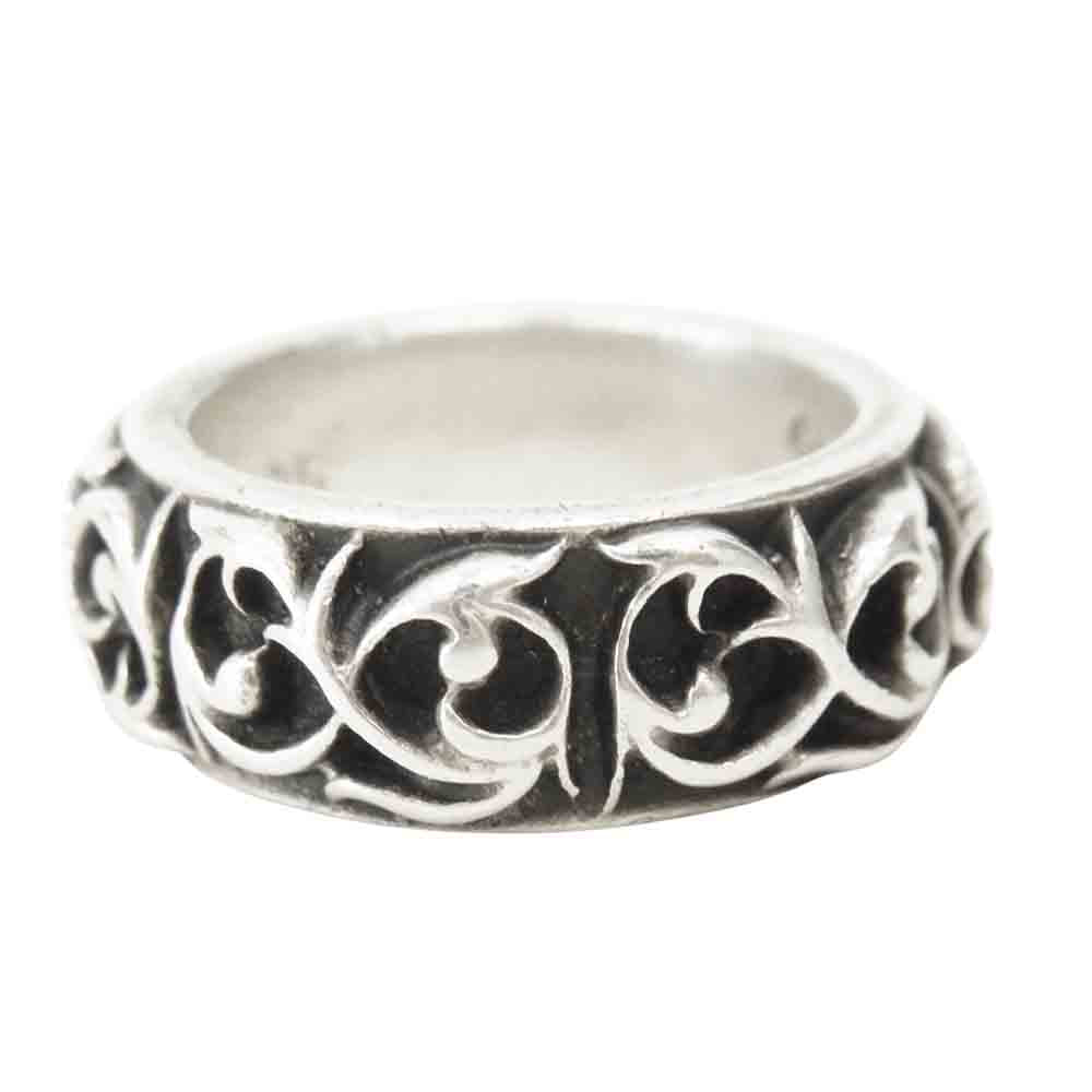 CHROME HEARTS クロムハーツ（原本無） ETRNITY VINE BAND エタニティ ヴァイン バンド リング シルバー系【中古】