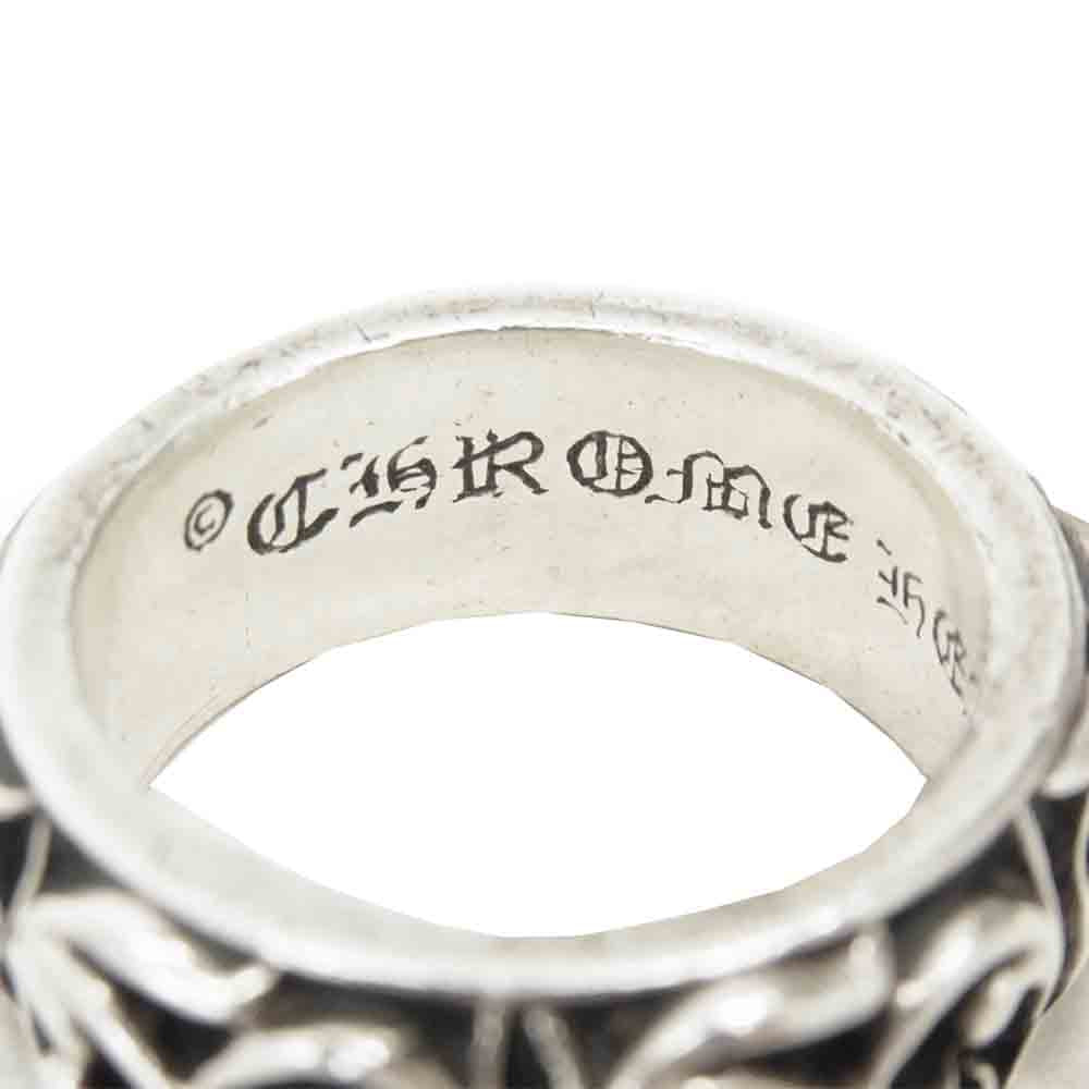 CHROME HEARTS クロムハーツ（原本無） ETRNITY VINE BAND エタニティ ヴァイン バンド リング シルバー系【中古】