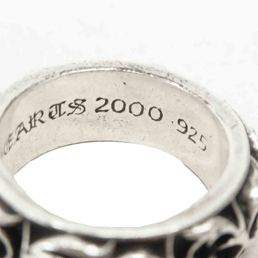 CHROME HEARTS クロムハーツ（原本無） ETRNITY VINE BAND エタニティ ヴァイン バンド リング シルバー系【中古】