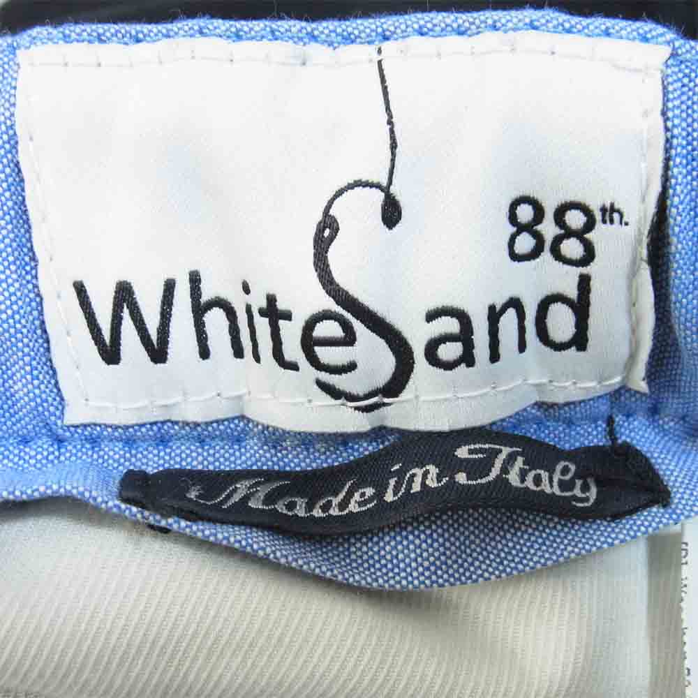 ホワイトサンド ダメージ加工 クライミング カーゴ パンツ ブラック系 50【美品】【中古】