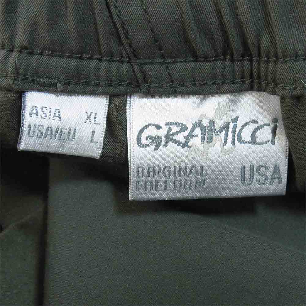 Gramicci グラミチ GMP-20S1401 × 小松マテーレ komatsu クライミング パンツ カーキ系 XL【美品】【中古】