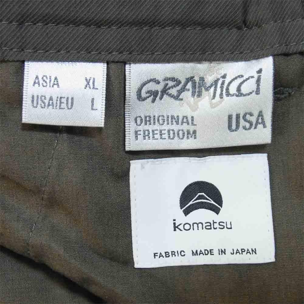 Gramicci グラミチ GMP-20F1692 Beauty&Youth別注 KANTIAN PANTS クライミング パンツ オリーブ系 XL【美品】【中古】