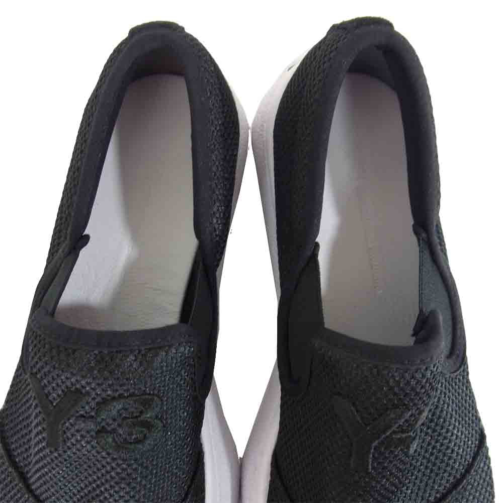 Yohji Yamamoto ヨウジヤマモト EH1521 Y-3 TANGUTSU タングツ スリッポン スニーカー ブラック系 25cm【美品】【中古】