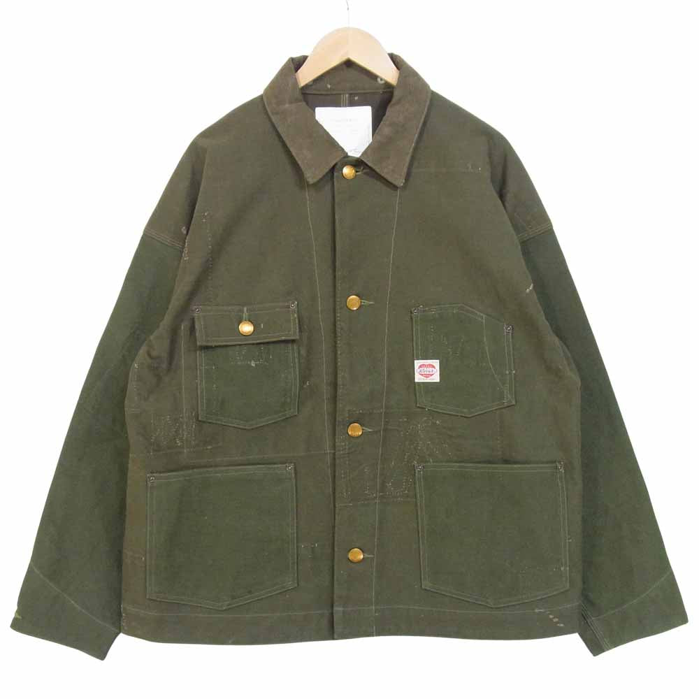 レディメイド BURN COAT バーン コート カバーオール 日本製 カーキ系 3【美品】【中古】