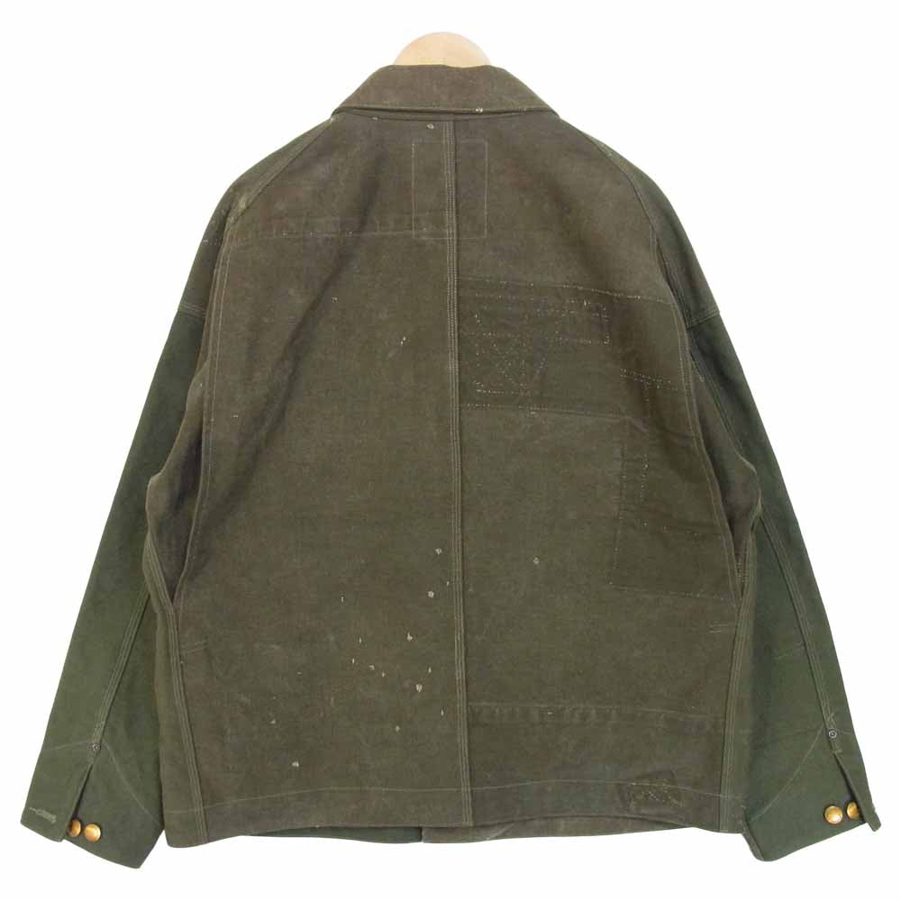レディメイド BURN COAT バーン コート カバーオール 日本製 カーキ系 3【美品】【中古】