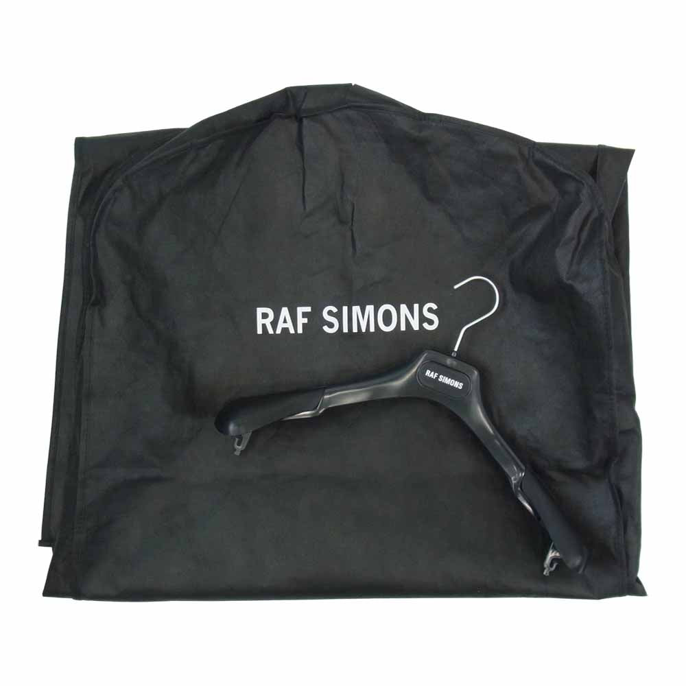 RAF SIMONS ラフシモンズ ARCHIVE REDUX 21SS Padded Sterling Bomber with striped ボンバー ジャケット ブラック系 44【極上美品】【中古】