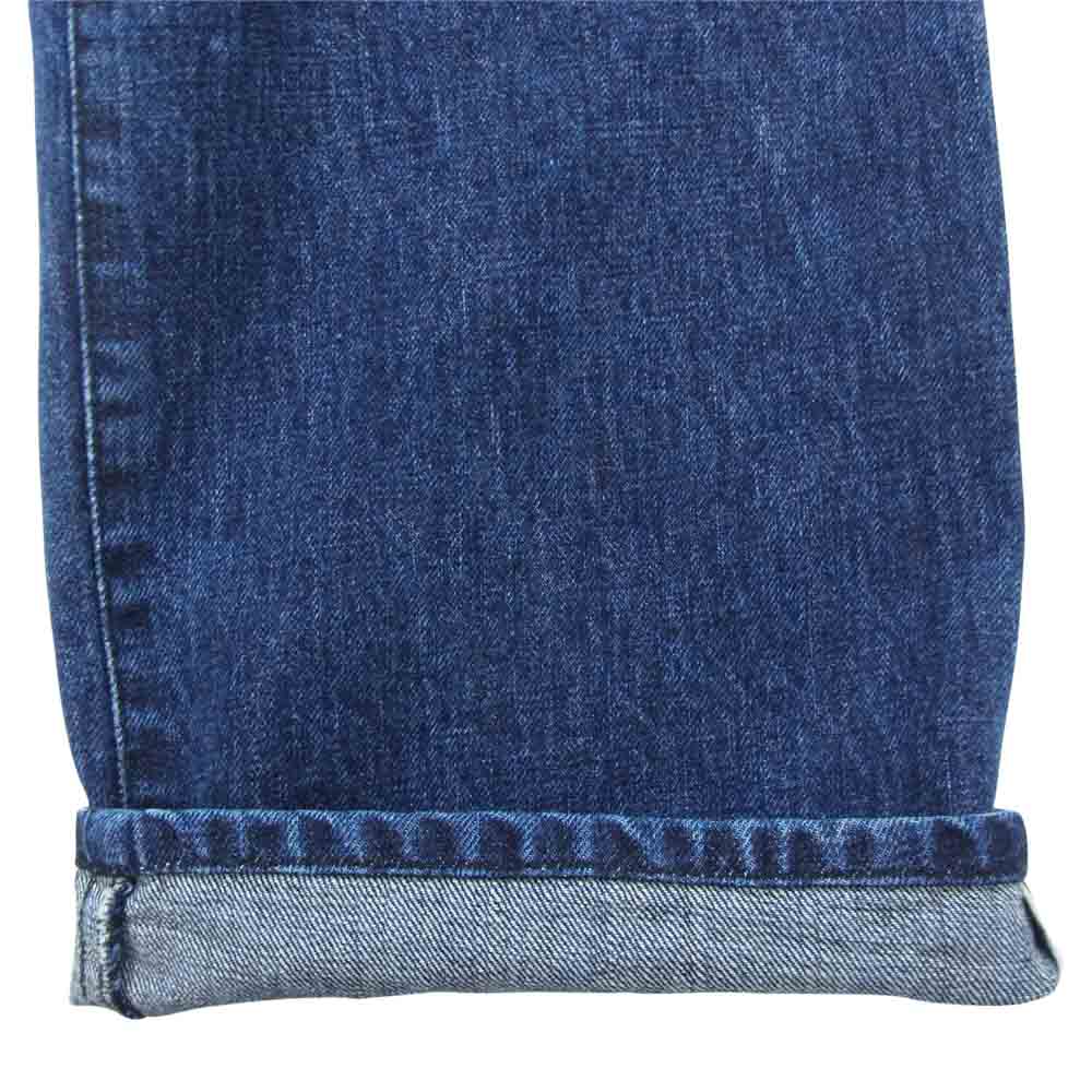 CHROME HEARTS クロムハーツ（原本無） Denim Pants クロスボールボタン クロスパッチ デニムパンツ インディゴブルー系【新古品】【未使用】【中古】