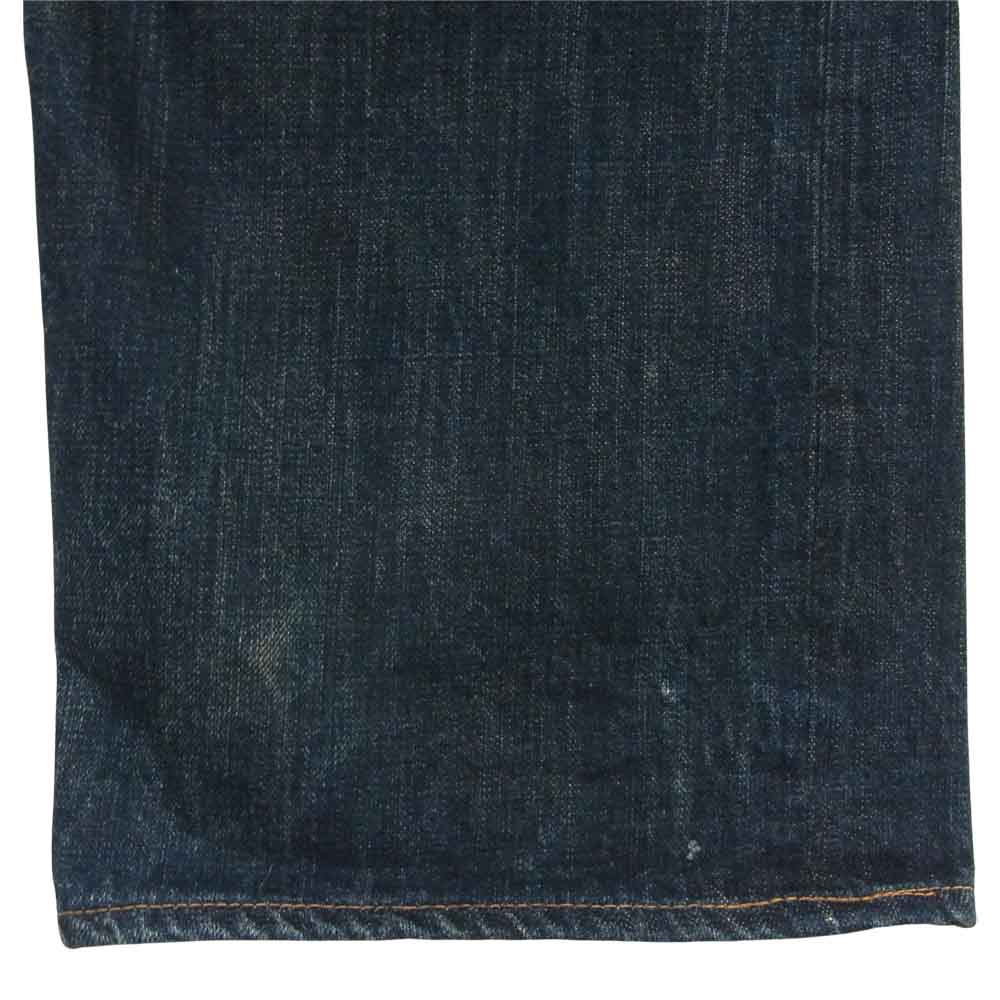 The REAL McCOY'S ザリアルマッコイズ JOE McCOY ジョー マッコイ LOT900S バックシンチ ディアスキンラベル 14.50Z デニムパンツ インディゴブルー系 W34 L36【中古】