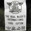 The REAL McCOY'S ザリアルマッコイズ COTTON SATEEN TROUSERS コットン サテン トラウザーズ ベイカー パンツ カーキ系 XL【中古】