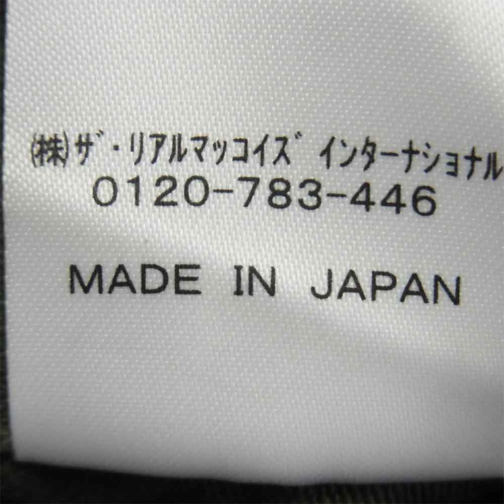 The REAL McCOY'S ザリアルマッコイズ COTTON SATEEN TROUSERS コットン サテン トラウザーズ ベイカー パンツ カーキ系 XL【中古】