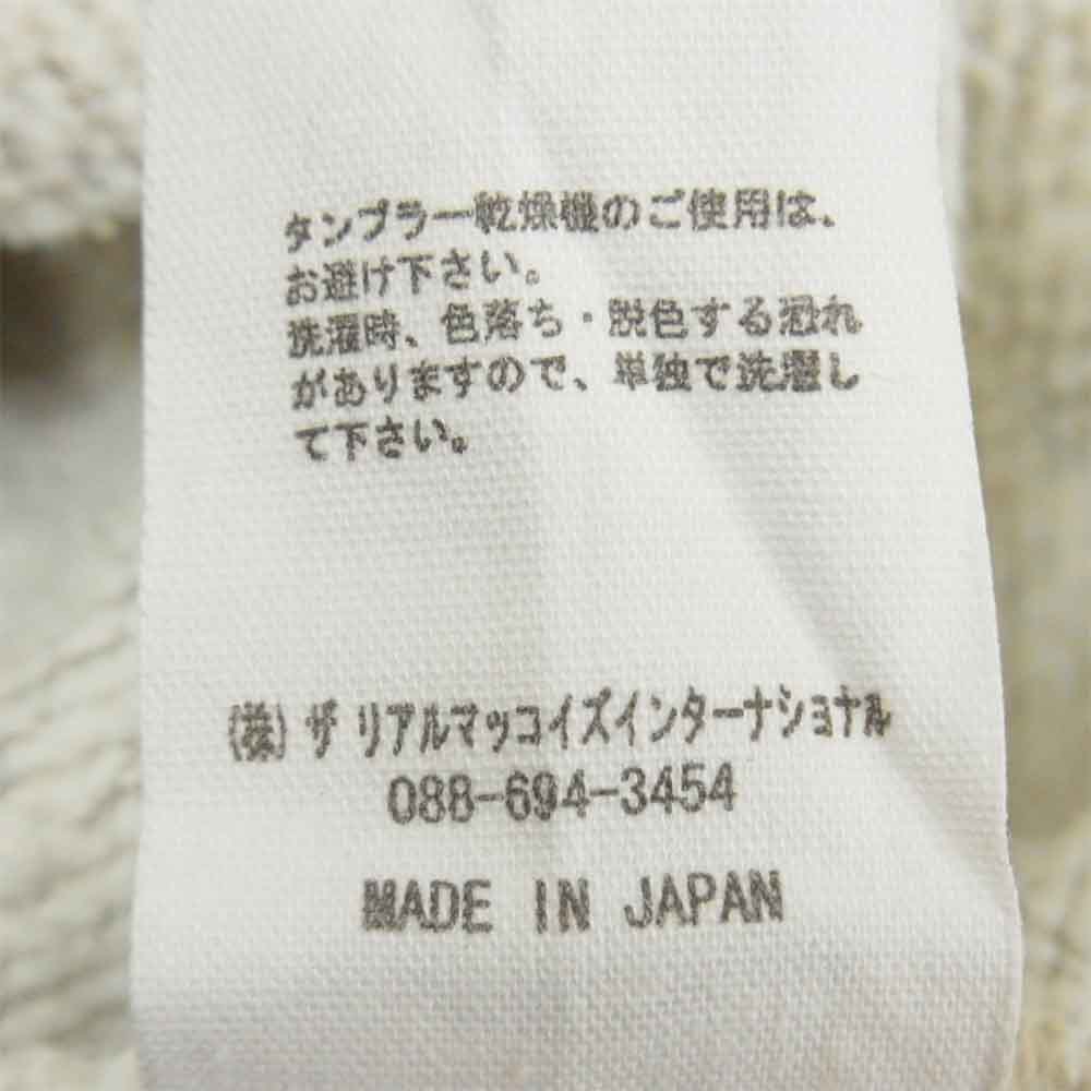 The REAL McCOY'S ザリアルマッコイズ SPORTING GOODS CO スウェット パンツ グレー系 M【中古】