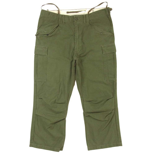 The REAL McCOY'S ザリアルマッコイズ M-65 FIELD PANTS カーゴパンツ 日本製 カーキ系 L【中古】