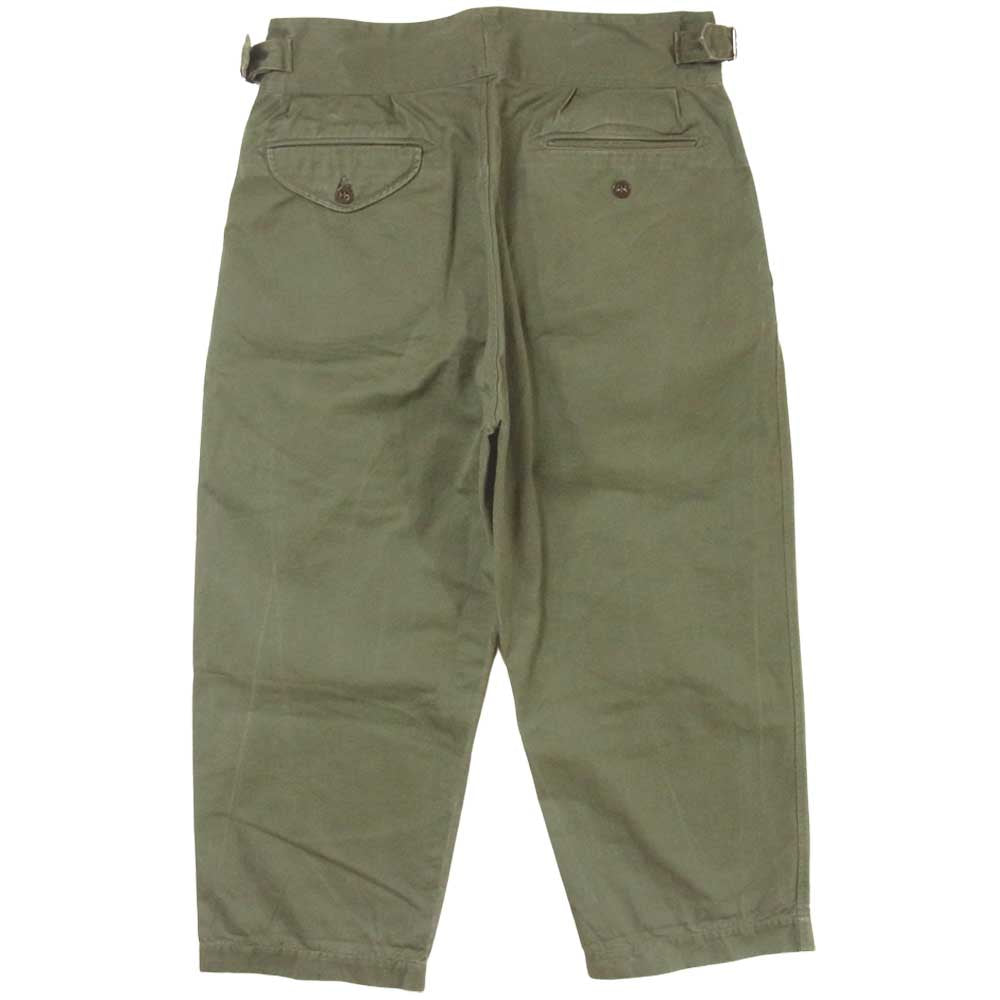 The REAL McCOY'S ザリアルマッコイズ GORKHA TROUSERS グルカ トラウザーズ ミリタリー パンツ グレイッシュカーキ系 4【中古】