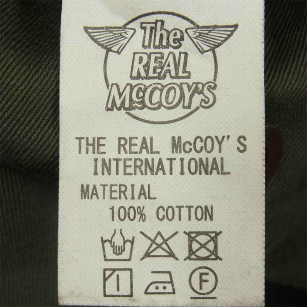 The REAL McCOY'S ザリアルマッコイズ GORKHA TROUSERS グルカ トラウザーズ ミリタリー パンツ グレイッシュカーキ系 4【中古】