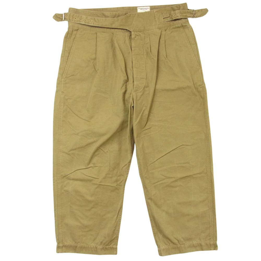 The REAL McCOY'S ザリアルマッコイズ GURKHA TROUSERS グルカ トラウザーズ ミリタリー パンツ サンドベージュ系 4【中古】