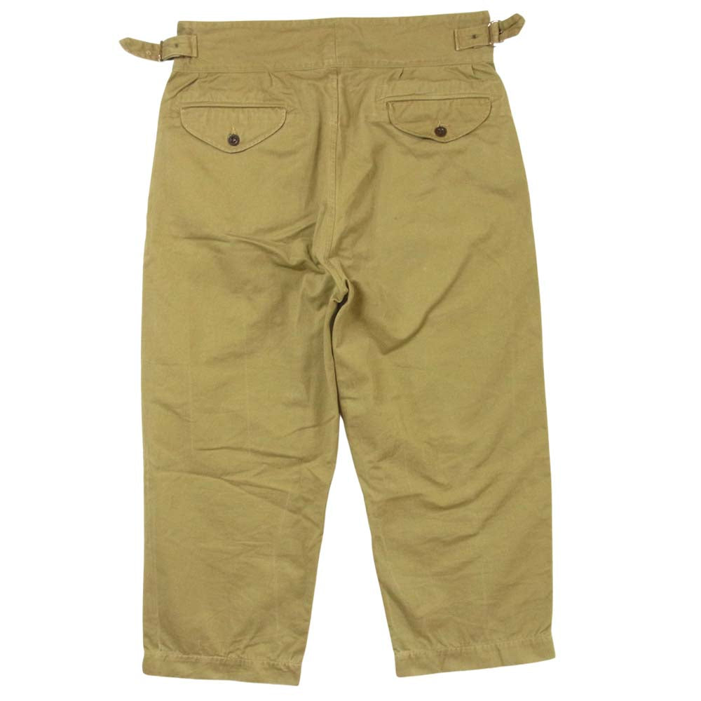 The REAL McCOY'S ザリアルマッコイズ GURKHA TROUSERS グルカ トラウザーズ ミリタリー パンツ サンドベージュ系 4【中古】