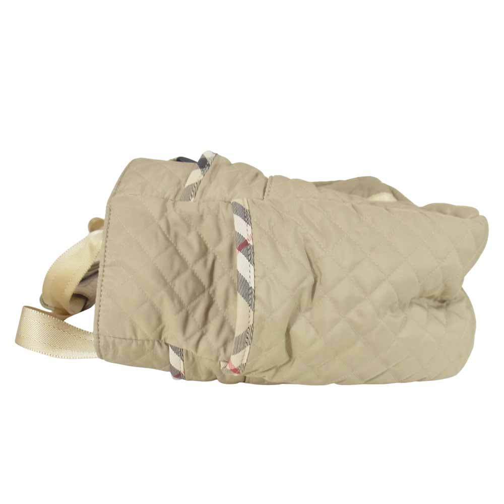 BURBERRY LONDON バーバリー ロンドン BF462-850-40 キルティング トートバッグ ベージュ系【中古】