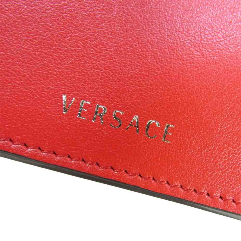 VERSACE ヴェルサーチ CARD CASE VITELLO カードケース ヴィッテロ マルチカラー系【極上美品】【中古】