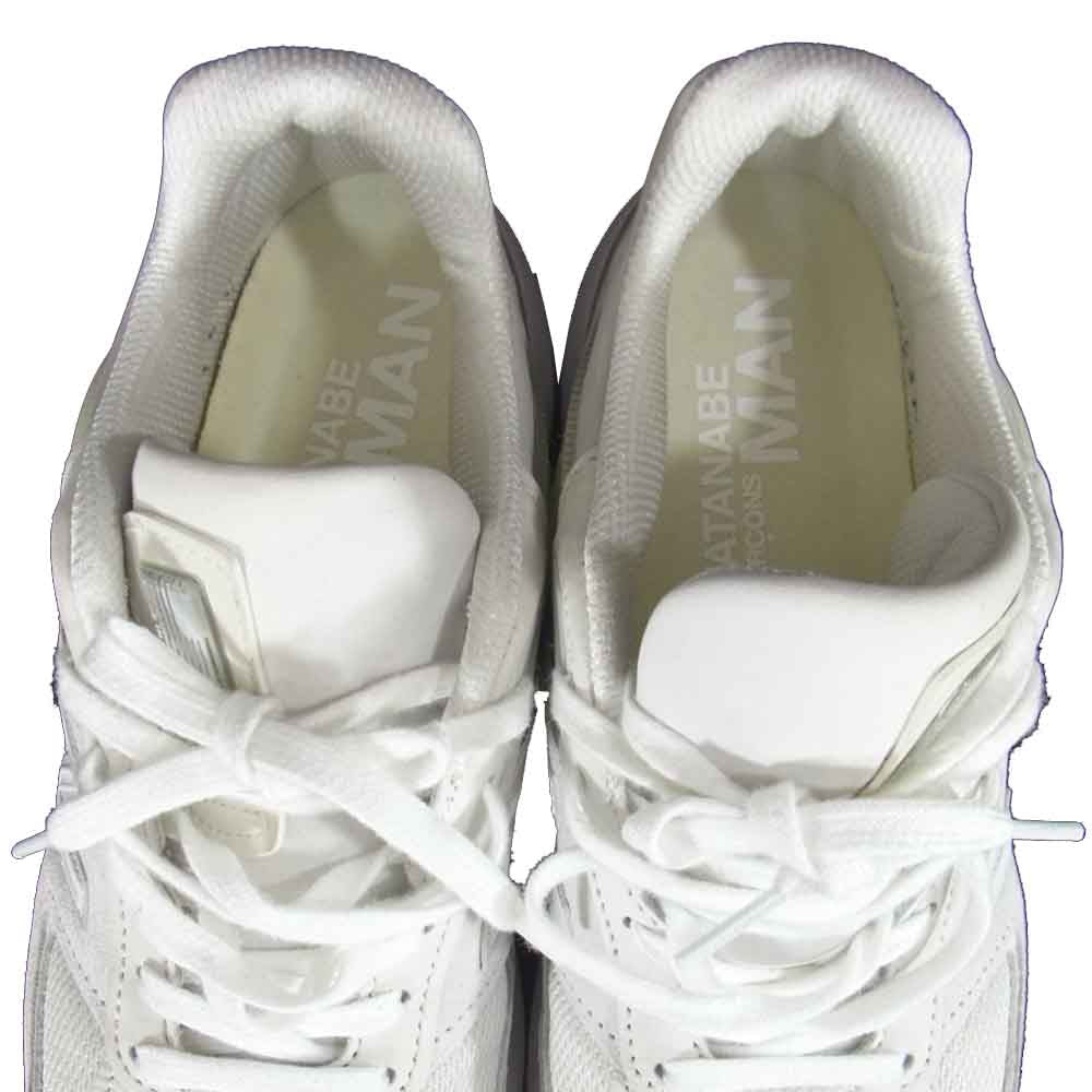 JUNYA WATANABE COMME des GARCONS ジュンヤワタナベコムデギャルソン 19AW M990JW5 × New Balance ニューバランス USA製 Pig Suede スニーカー ホワイト系 26cm【中古】