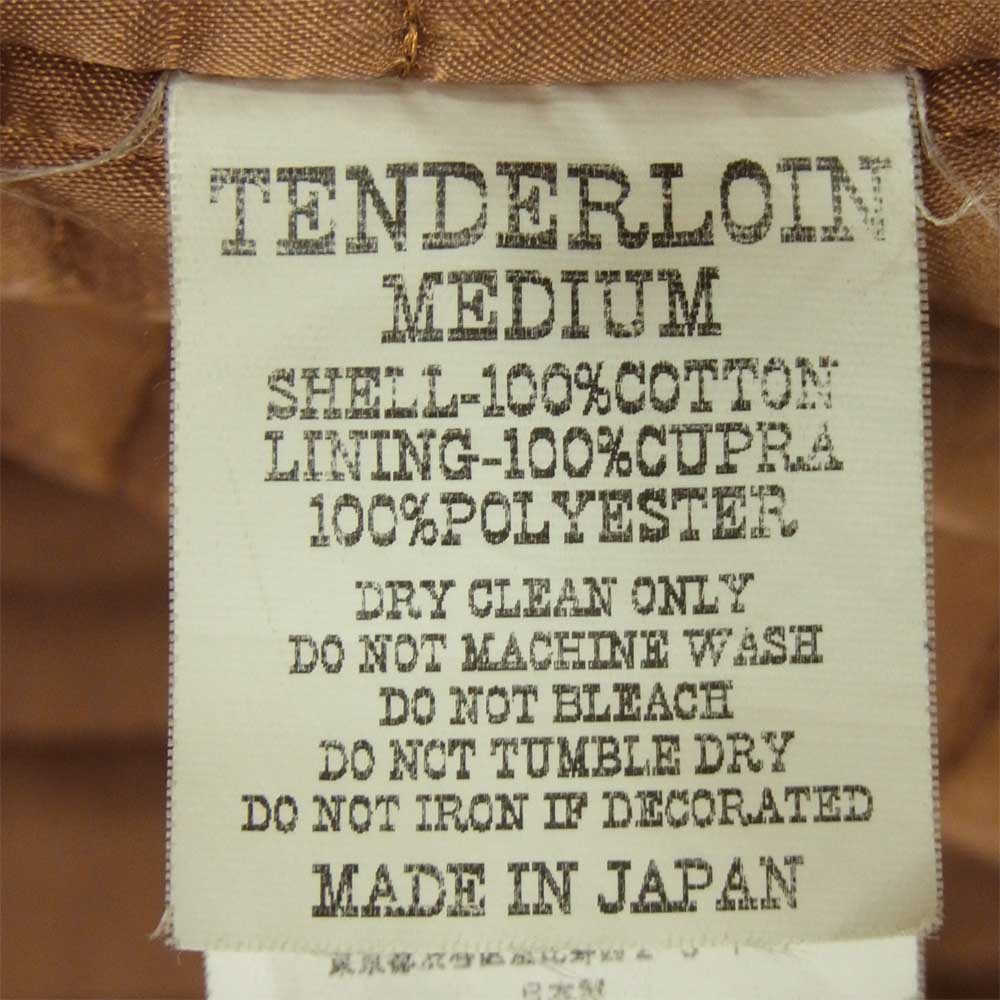 TENDERLOIN テンダーロイン T-50s CORDUROY ワーク コーデュロイ ジャケット ダークネイビー系 M【中古】