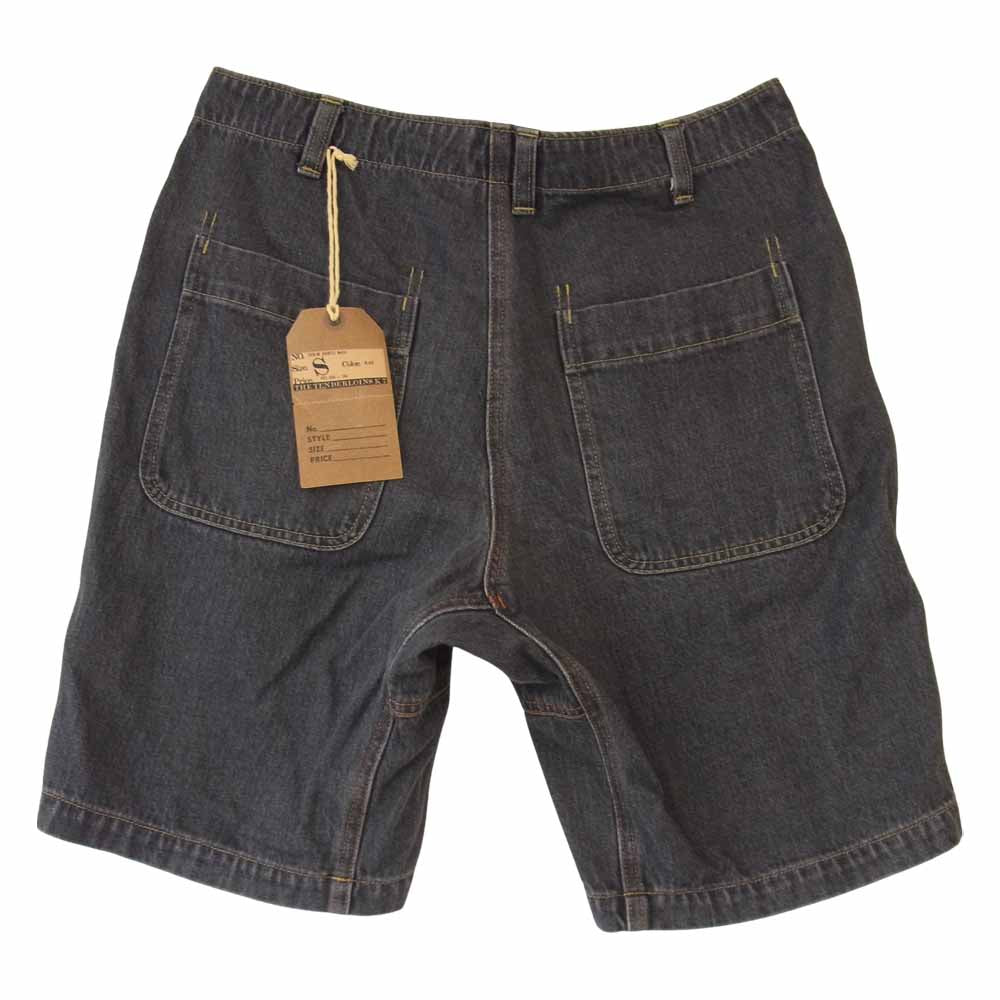 TENDERLOIN テンダーロイン DENIM SHORTS WASH ウォッシュ デニム ショーツ ブラック系 S【中古】