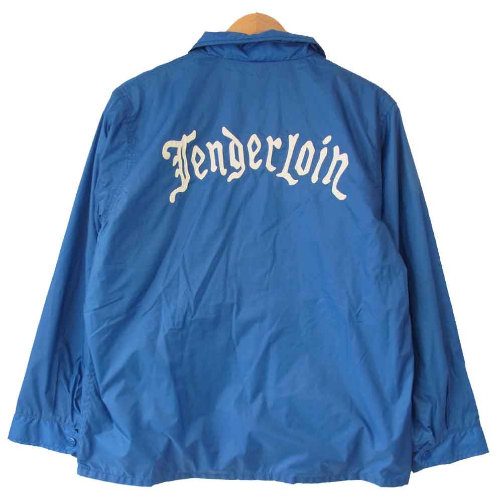 TENDERLOIN テンダーロイン T-NYLON COACH JKT ナイロン コーチ ジャケット ブルー系 XS【中古】