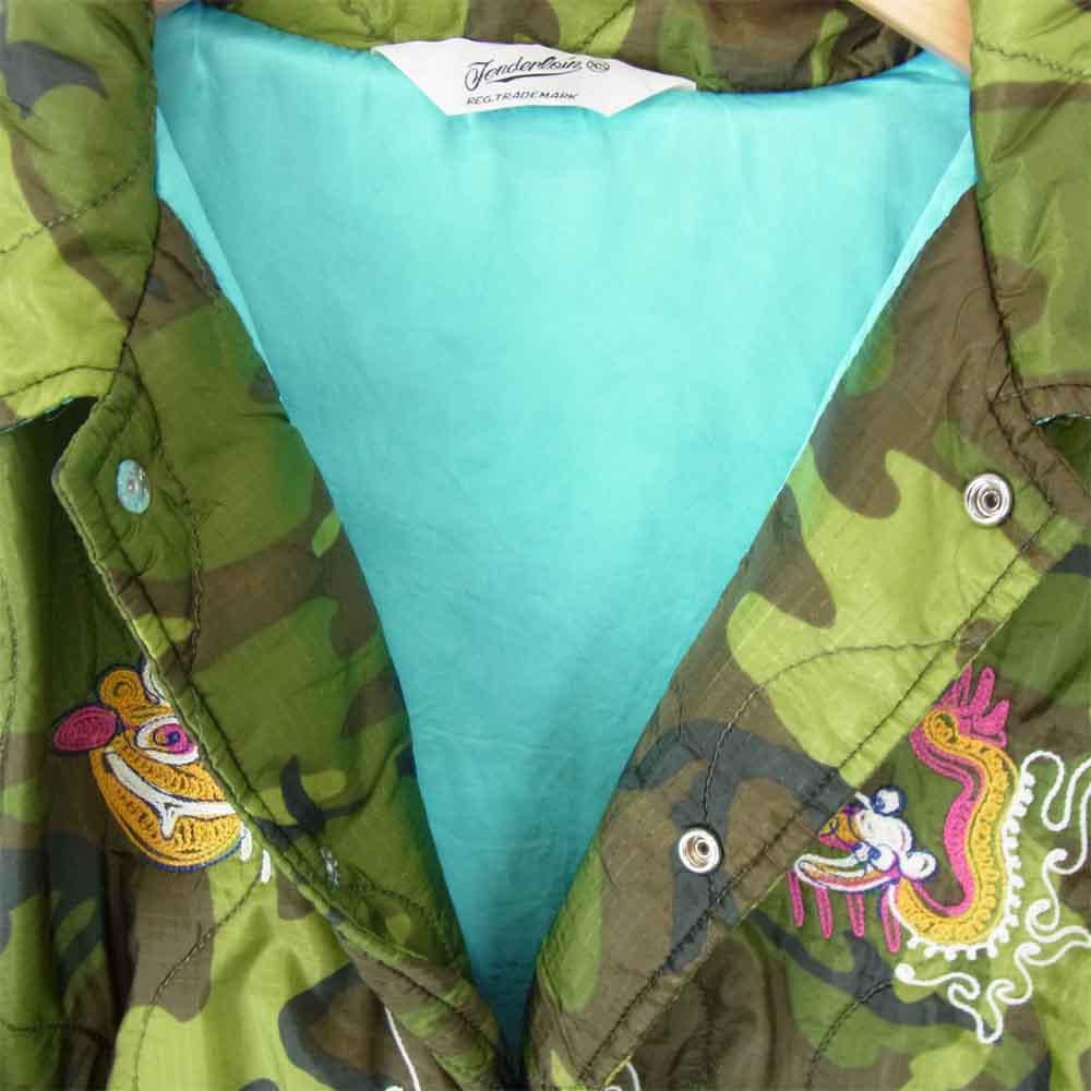 TENDERLOIN テンダーロイン 16AW T-SOUVENIR JKT エレファント刺繍スーベニアジャケット ネイビー