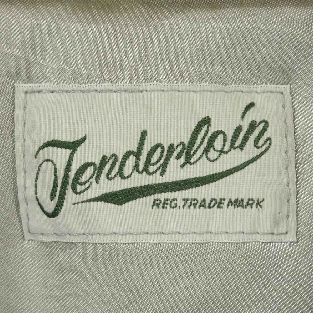 TENDERLOIN テンダーロイン BUFFALO COACH JKT バッファロー チェック コーチ ジャケット グリーン系 S【美品】【中古】