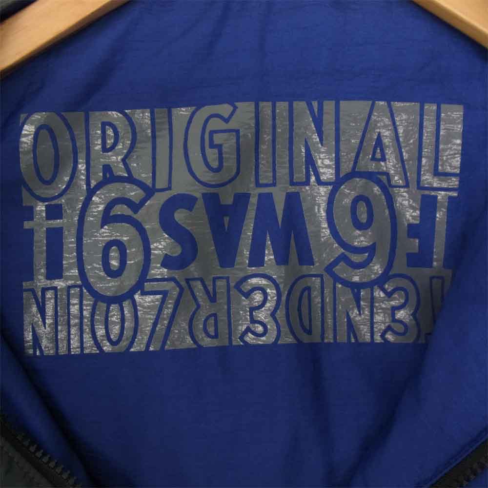 TENDERLOIN テンダーロイン DABO IMAGE JKT ノーカラー ナイロン ジャケット ボルネオスカル  グレー系 M【美品】【中古】