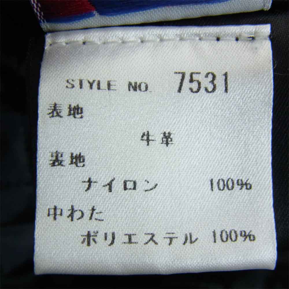 schott ショット LEATHER COACH JACKET レザー コーチ ジャケット ブラック系 38【美品】【中古】
