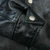 schott ショット LEATHER COACH JACKET レザー コーチ ジャケット ブラック系 38【美品】【中古】
