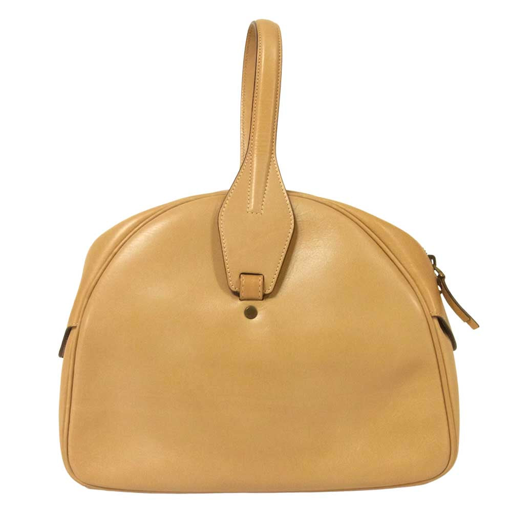 GUCCI グッチ 90671 レザー ハンド バッグ イタリア製 ライトブラウン系【中古】