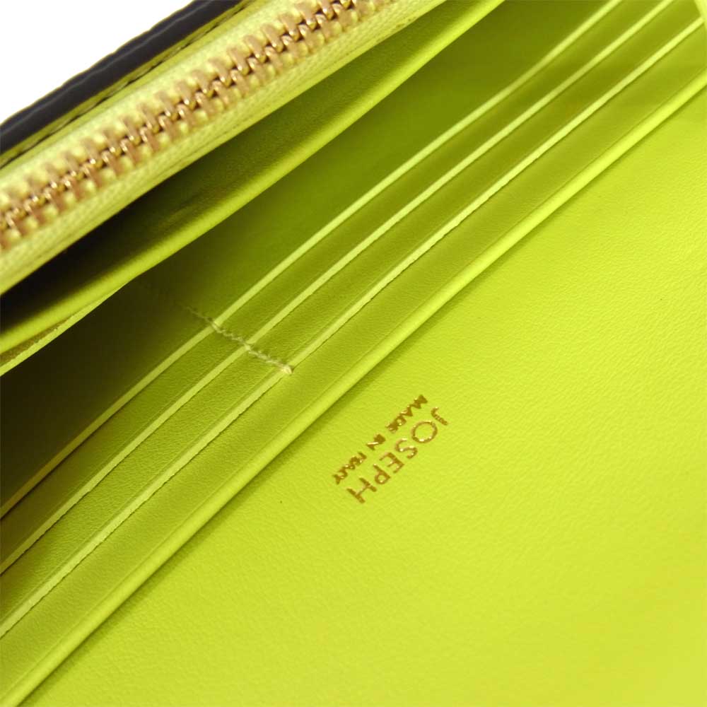 JOSEPH ジョセフ 2WAY LONG WALLET ロング ウォレット 財布  ブラック系【新古品】【未使用】【中古】