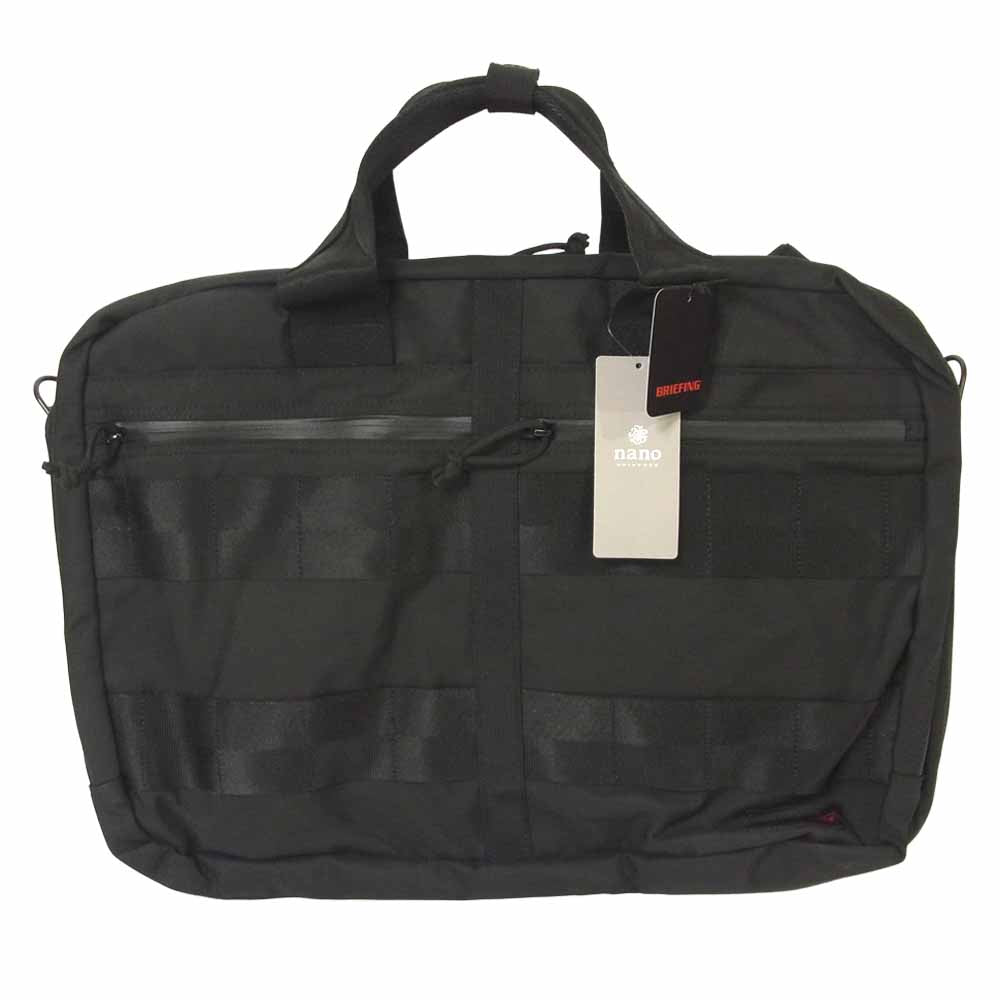 BRIEFING ブリーフィング BRM191YO1 TR-3 M MW WP トート ショルダー バッグ リュック ブリーフケース ブラック系【新古品】【未使用】【中古】