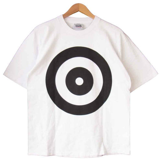 TENDERLOIN テンダーロイン T-TEE NA サークル プリント 半袖 Tシャツ ホワイト系 L【中古】