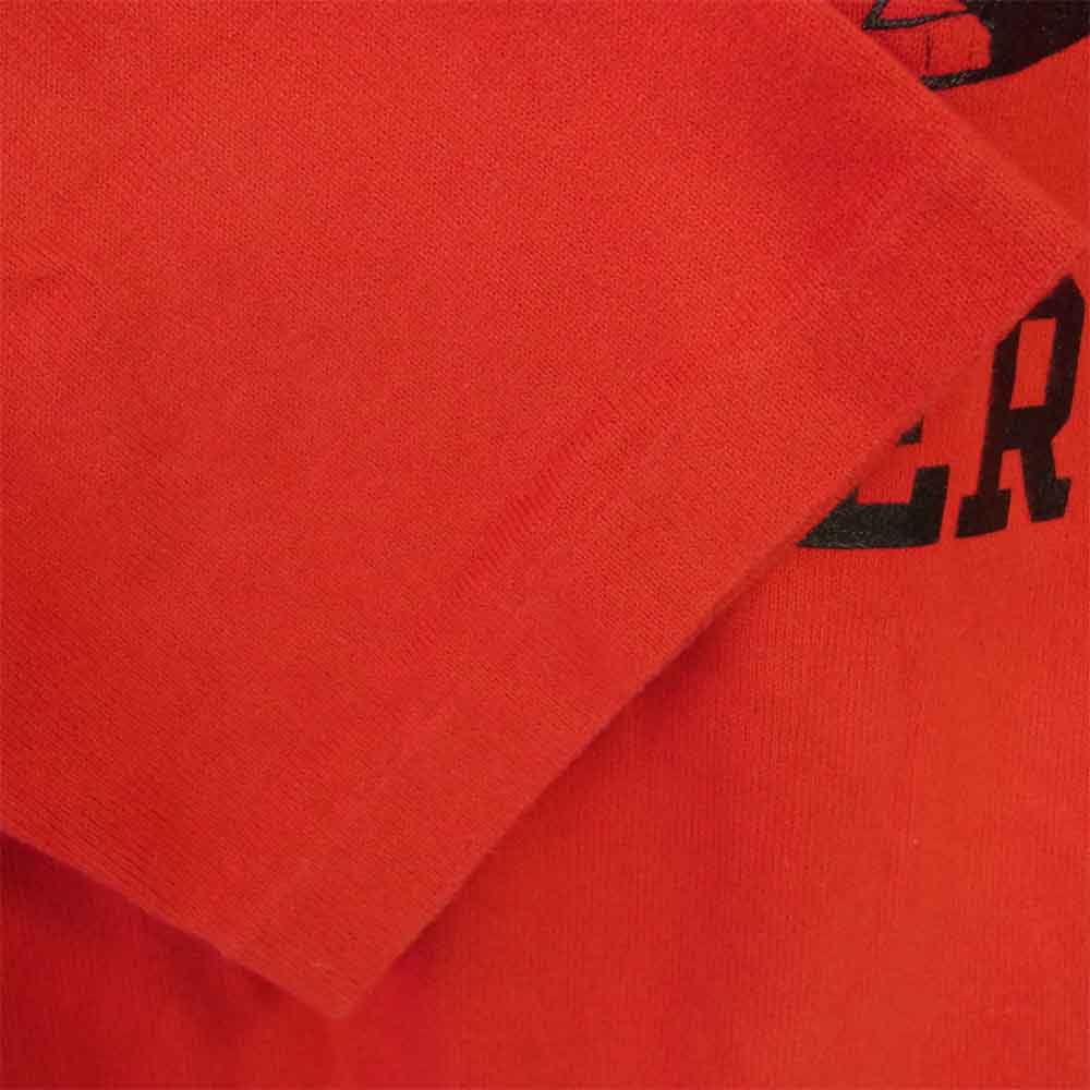 TENDERLOIN テンダーロイン T-COTTON NFL AX 分袖 フットボール アックス Tシャツ カットソー レッド系 S【中古】