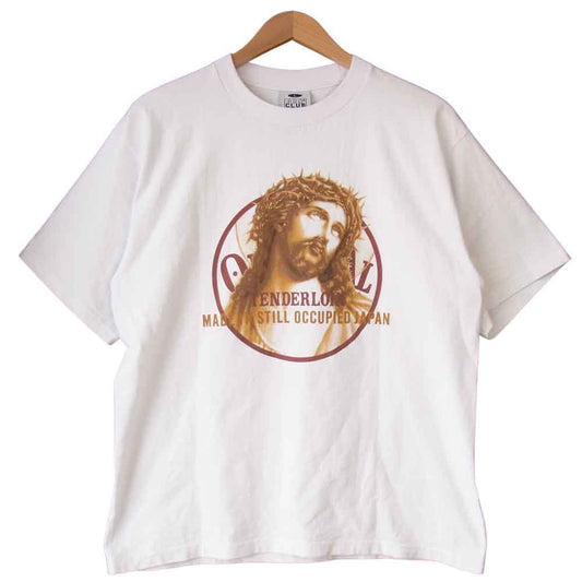 TENDERLOIN テンダーロイン TEE JC 半袖 ジェシー Tシャツ  ホワイト系 L【中古】
