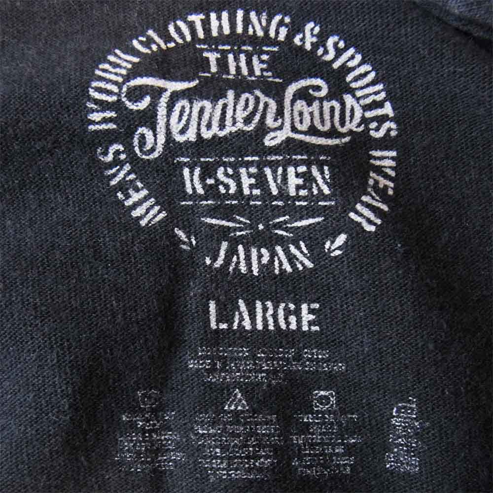 TENDERLOIN テンダーロイン T-TEE ON オールド ニック 半袖 Tシャツ ブラック系 L【中古】