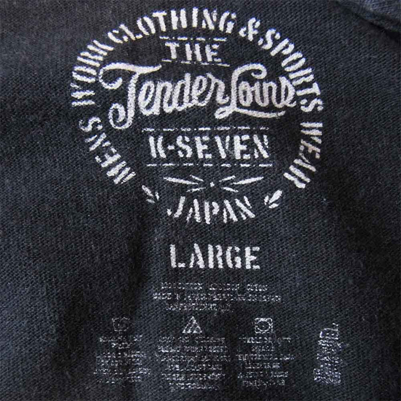 TENDERLOIN テンダーロイン T-TEE ON オールド ニック 半袖 Tシャツ ブラック系 L【中古】