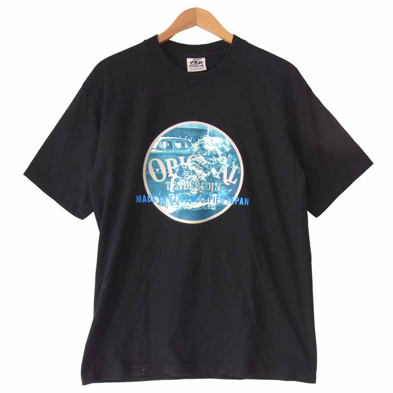 TENDERLOIN テンダーロイン MADE IN STILL OCCUPIED JAPAN 半袖 Tシャツ ブラック系 L【中古】