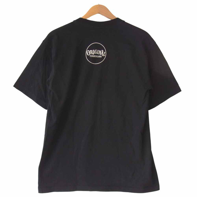 TENDERLOIN テンダーロイン MADE IN STILL OCCUPIED JAPAN 半袖 Tシャツ ブラック系 L【中古】