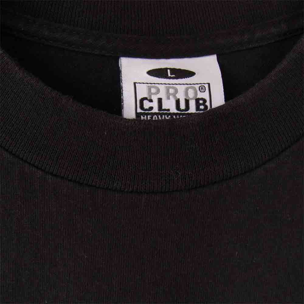 TENDERLOIN テンダーロイン T-TEE ON オールドニック 半袖 プリント Tシャツ PRO CLUB ブラック系 L【中古】