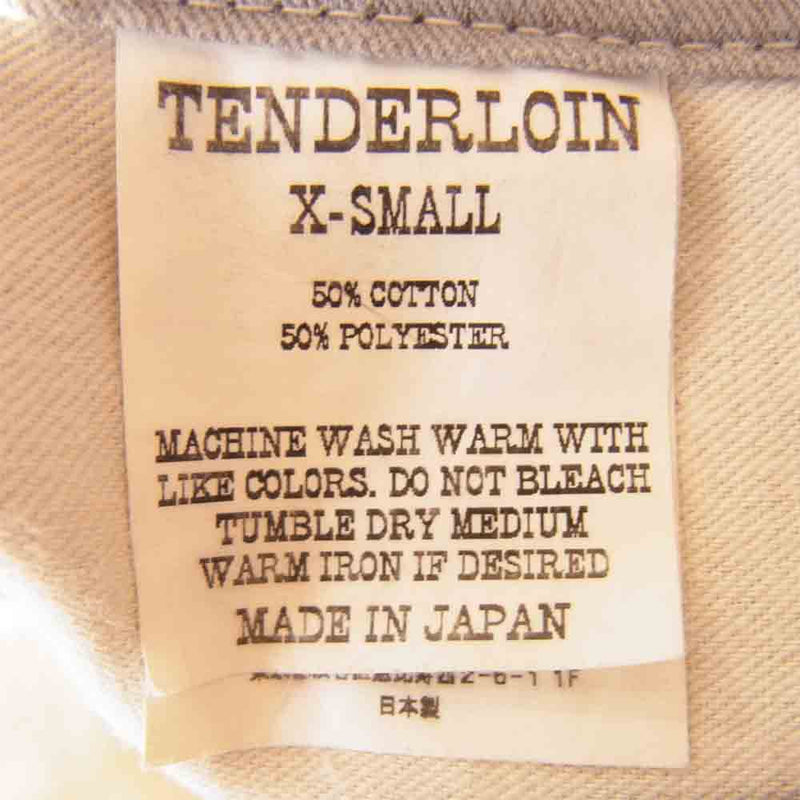 TENDERLOIN テンダーロイン T-BDP ワーク パンツ グレー系 XS【中古】