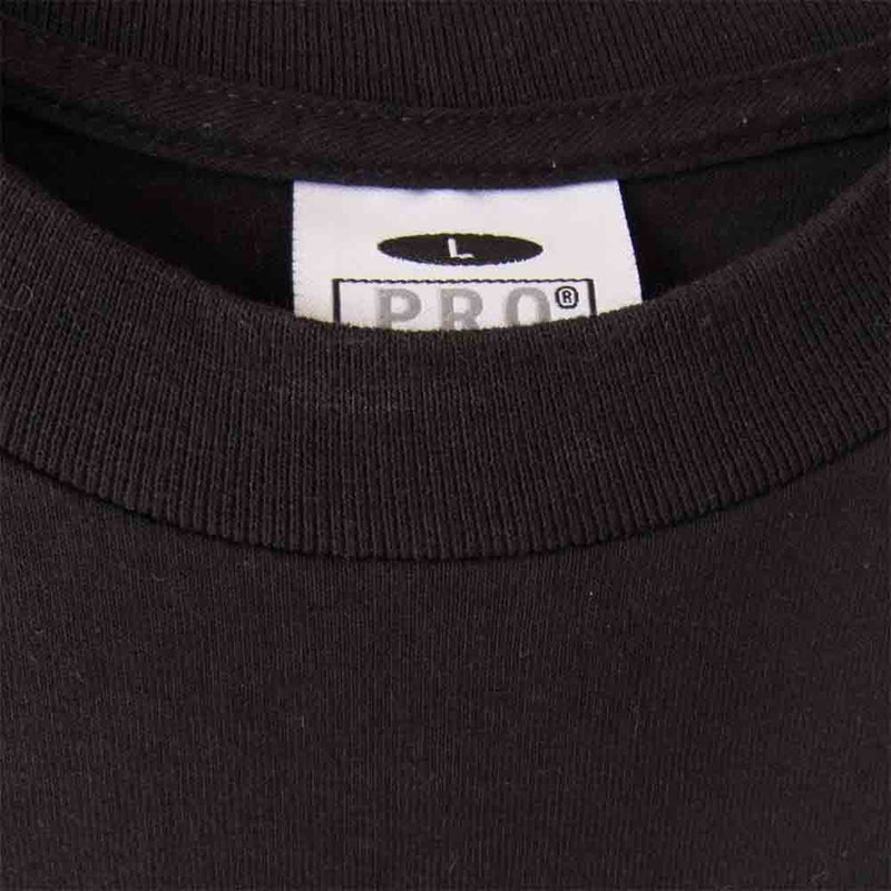 TENDERLOIN テンダーロイン T-TEE WH ロゴ プリント 半袖 Tシャツ ブラック系 L【中古】