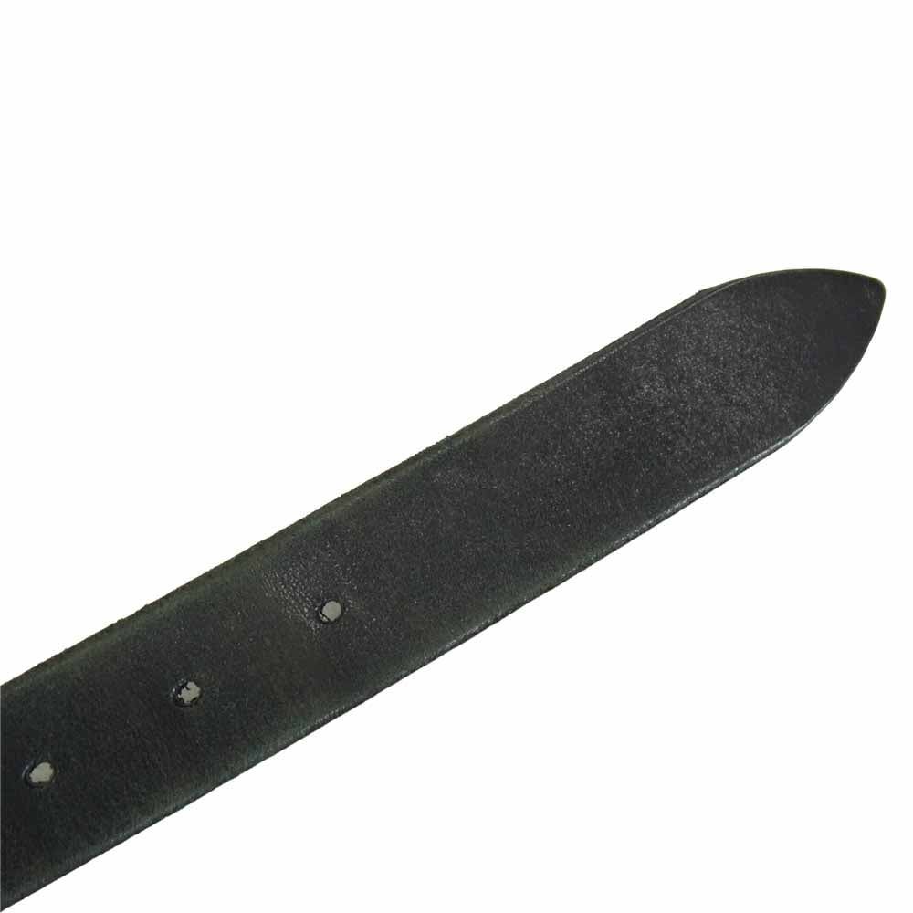 TENDERLOIN テンダーロイン T-VELT レザー ナロー ベルト ブラック系【中古】