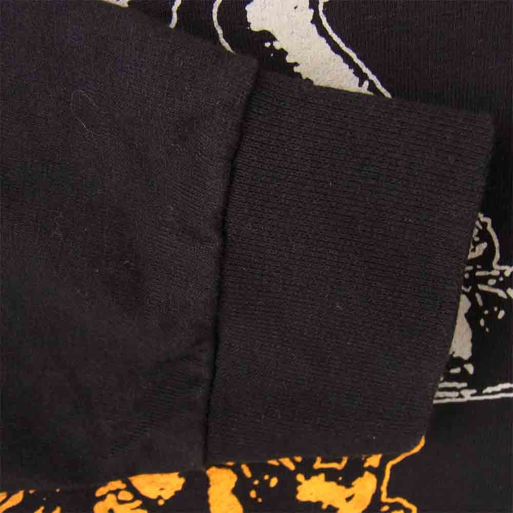 TENDERLOIN テンダーロイン TEE L/S SV シヴァ ナタラージャ プリント 長袖 Tシャツ ブラック系 L【中古】
