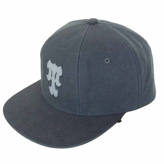 TENDERLOIN テンダーロイン CAP コットン スナップバック 6パネル キャップ グレー系【美品】【中古】